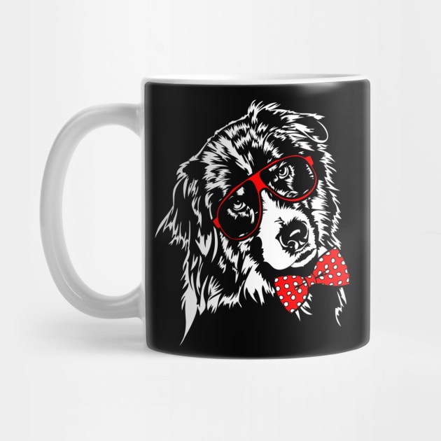 Funny Cute Australian Shepherd Aussie dog by wilsigns